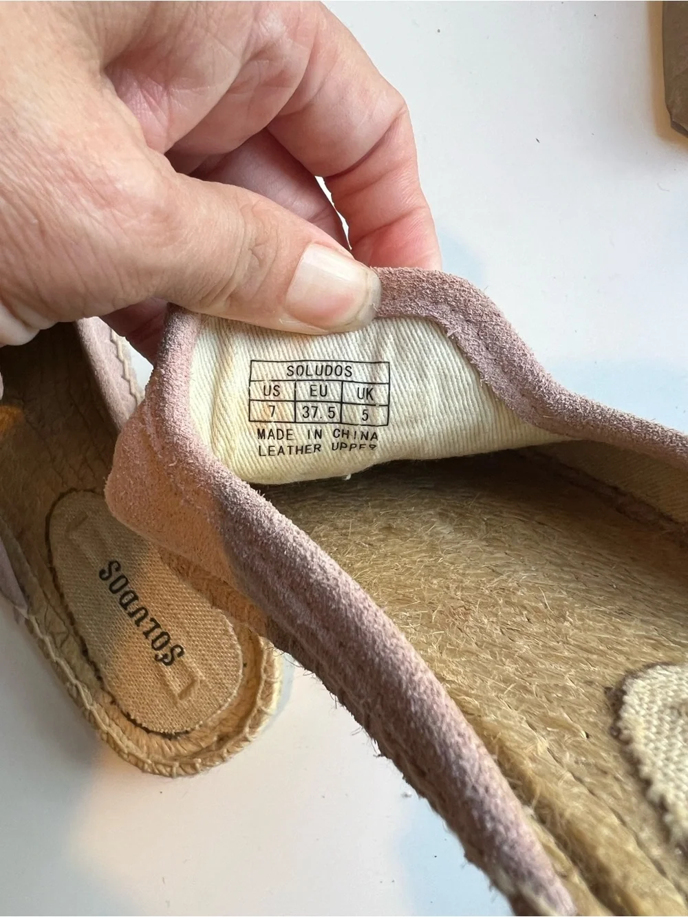 Soludos suede tassel